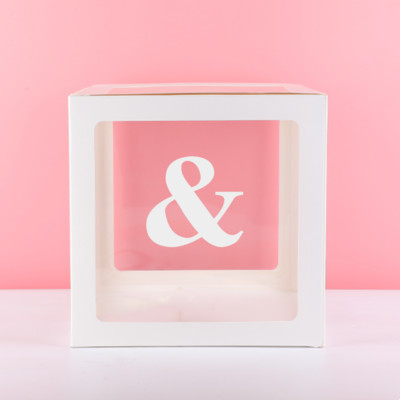 30cm Μεγάλα Διακοσμητικά Γράμματα ΑΩ Κουτί Όνομα μωρού Μπαλόνι Κουτί Μπαλόνι Ντους Διακόσμηση πάρτι 1ου Γενέθλια Letras Decorativas