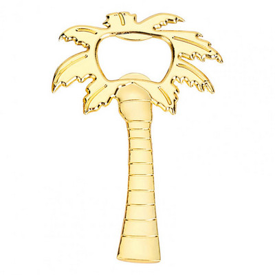 Loominguline pudeliavaja kookospähklipuu kujuga pulmade soosib Palmi kullavärvi veinipudeliavaja õllepudeliavaja kodubaari tööriista jaoks