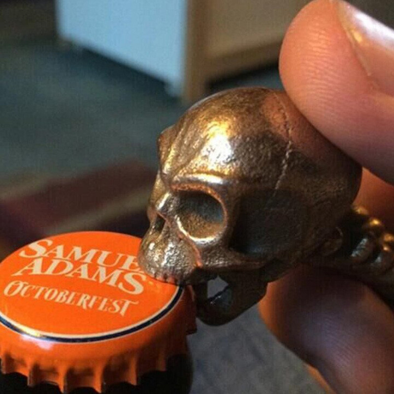 Horror Skeleton Beer Wine Opener Ring Bottles Skeleton Αξεσουάρ Gadgets Προμήθειες Είδη σπιτιού Συσκευή Εργαλεία κουζίνας