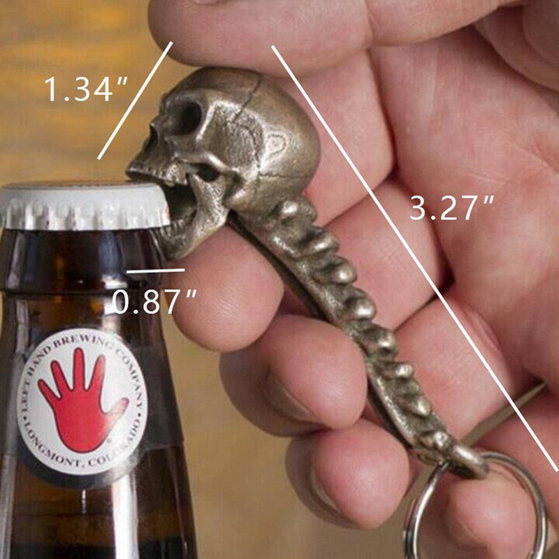 Horror Skeleton Beer Wine Opener Ring Bottles Skeleton Αξεσουάρ Gadgets Προμήθειες Είδη σπιτιού Συσκευή Εργαλεία κουζίνας