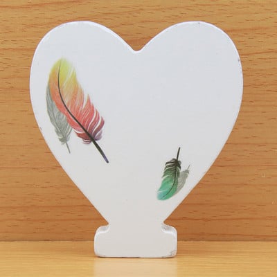 DIY 10 cm lucrat manual în formă de animal nuntă pene litere din lemn decorare litere colorate cuvînt litere nume design artizanat