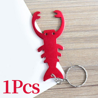 Mini deschizător de sticle de creveți Deschis de sticle de homar Deschis de sticle Scorpion Deschizător de sticle portabil cu breloc Breloc acasă