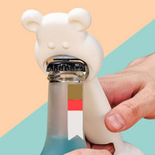 Deschizător de sticle de bere 4 în 1 Deschidetor de conserve de înșurubare unelte de bucătărie Accesorii pentru bere Bar tirbușon Dispozitiv pentru sticle L6X2