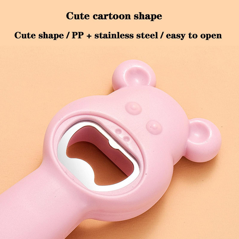 Deschizător de sticle de bere 4 în 1 Deschidetor de conserve de înșurubare unelte de bucătărie Accesorii pentru bere Bar tirbușon Dispozitiv pentru sticle L6X2