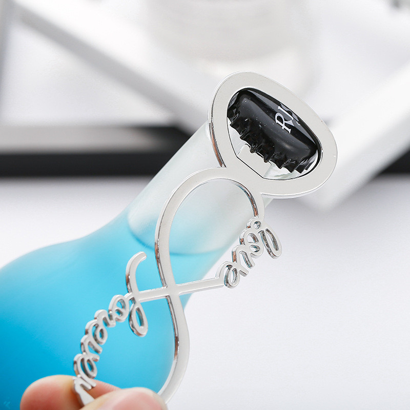 Love Forever Pulmateened külalistele Õllepudeliavaja kingitused hulgimüük sulamitest kullast hõbedast pudeliavajad tööriistad peokingitused