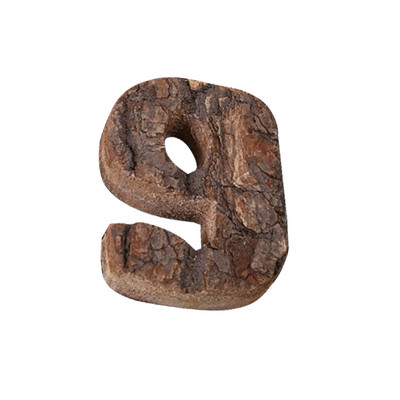 1 tk Retro naturaalne koor Puidust tähed Vintage numbrid Tähestik tahvel Silt Kodukaunistus Pildistamise rekvisiidid Peokontor DIY käsitöö