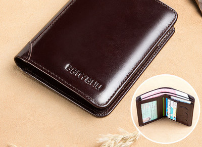 Ανδρικό πορτοφόλι με θήκη για χαρτονομίσματα και έγγραφα