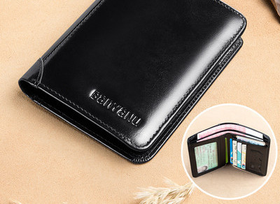 Ανδρικό πορτοφόλι με θήκη για χαρτονομίσματα και έγγραφα