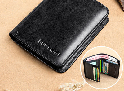 Ανδρικό πορτοφόλι με θήκη για χαρτονομίσματα και έγγραφα