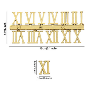 Инструменти за ремонт Резервна джаджа Цифрови римски цифри Арабски номер Части от кварцов часовник Цифри за часовник Аксесоари
