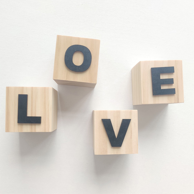 Litere din alfabet din lemn de 6 cm, blocuri ABC, cuburi pentru copii, copii preșcolari, jucării de învățare, copii mici, cadou, decorațiuni pentru cameră, ornamente, recuzită foto