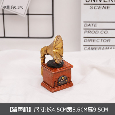 Senovinis telefono modelis, pakabinamas ant sienos papuošalai Retro numerio rinkimo taksofonai Miniatiūriniai amatai barui Svetainės namų dekoravimo dovanos