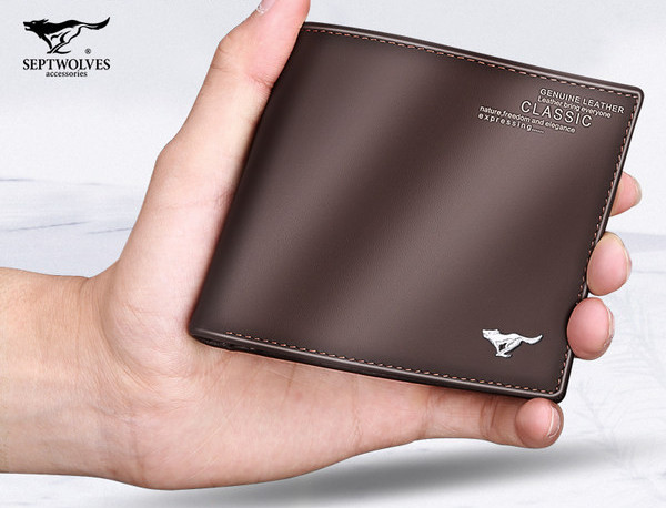 Portofel barbatesc cu compartiment pentru carduri si bancnote