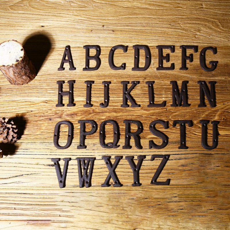 KUUM MÜÜK!!! Retrostiilis toidukaubad malmist metallist loominguline isetegemise maja ukseplaadi kirjasümbol