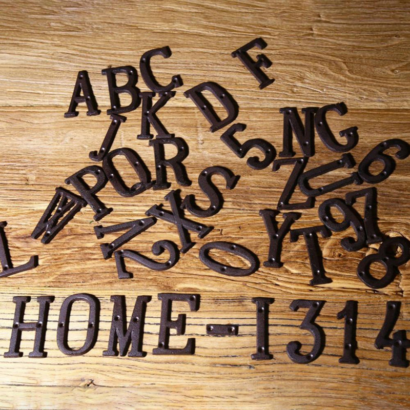 KUUM MÜÜK!!! Retrostiilis toidukaubad malmist metallist loominguline isetegemise maja ukseplaadi kirjasümbol