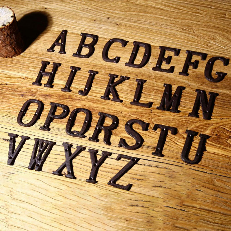 KUUM MÜÜK!!! Retrostiilis toidukaubad malmist metallist loominguline isetegemise maja ukseplaadi kirjasümbol