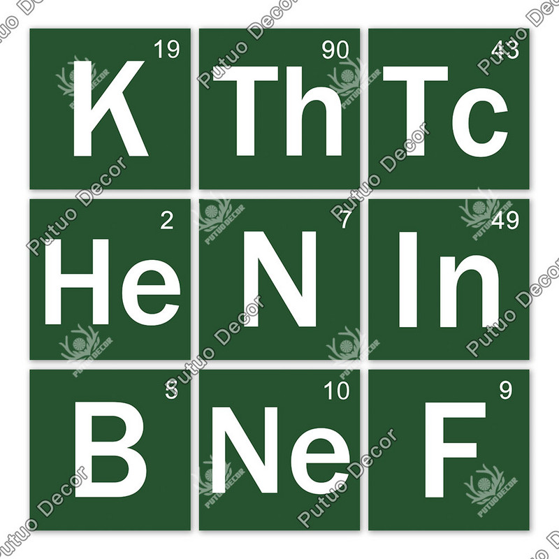 Putuo Decor keemiline element Puitsildid Kirjad Dekoratsioon Rustikaalne puidust tahvel isikupärastatud kodu elutoa seinakaunistuseks
