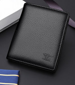 Férfi pénztárca - fém elemmel