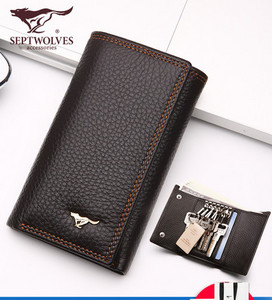 Eko ādas atslēgu maciņš