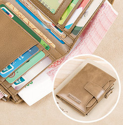 Portofel barbatesc din piele ecologica cu inscriptie