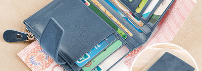 Portofel barbatesc din piele ecologica cu inscriptie