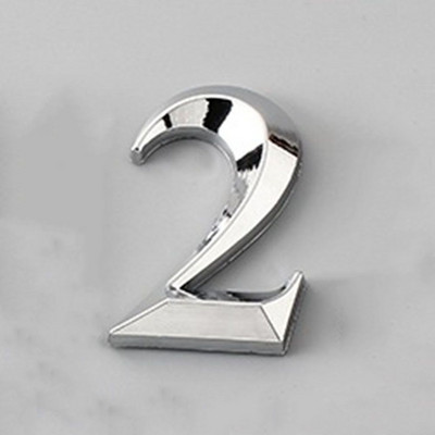 Lipnūs 3D namų numerių lipdukai Butas Viešbutis Biuro durų adresas Durų lentelės skaitmenys ABS plastikinė etiketė