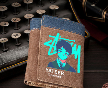 Portofel bărbătesc din pânză imprimată