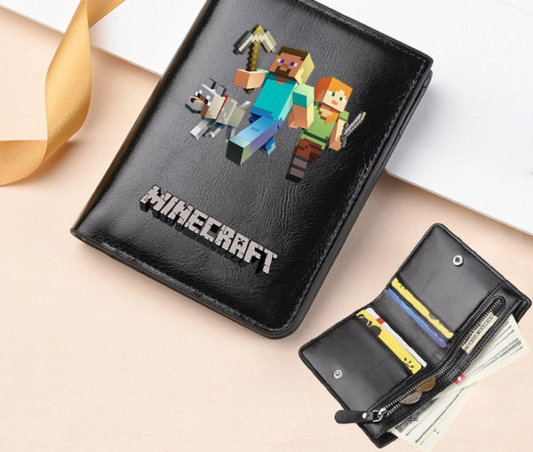 Portofel barbatesc din piele ecologica - cu inscriptie