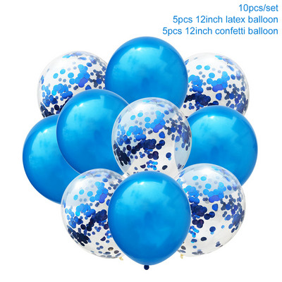 Mix Rose Gold Lateks õhupallid Konfeti õhupallid Sünnipäevapeo Sisustus Laste Pulma Sünnipäevakaunistus Heeliumi Baloon Baby Shower Globos