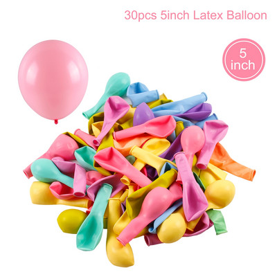 Mix Rose Gold Lateks õhupallid Konfeti õhupallid Sünnipäevapeo Sisustus Laste Pulma Sünnipäevakaunistus Heeliumi Baloon Baby Shower Globos