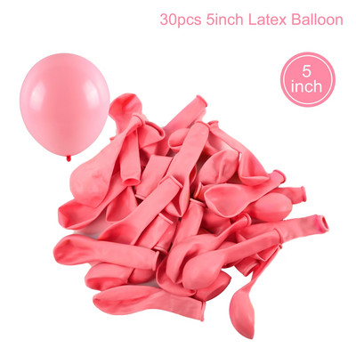 Mix Rose Gold Lateks õhupallid Konfeti õhupallid Sünnipäevapeo Sisustus Laste Pulma Sünnipäevakaunistus Heeliumi Baloon Baby Shower Globos
