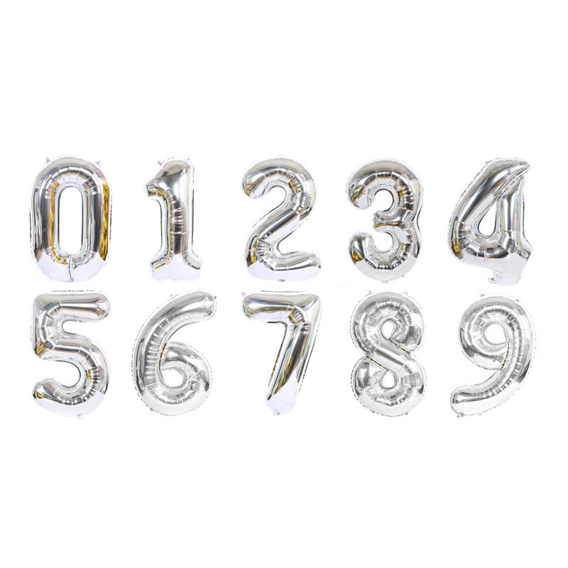 16/32/40 inch, curcubeu, aur, balon cu număr de aur, decorațiuni pentru petrecerea de nuntă, baloane din folie pentru copii, fată, băiat, jucărie, baby shower