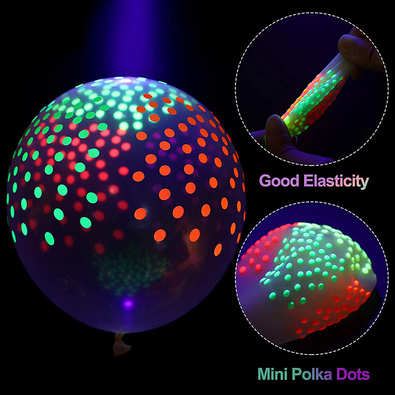 Strălucire Luminoasă Iubire Inimă Balon Latex Pentru Decorare Nunta Ziua Zilei