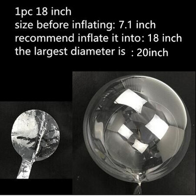 Balon LED cu mâner, cu bastoane, luminoase, transparente, cu heliu, baloane Bobo, decorațiuni pentru nunta, petreceri de aniversare, balon cu lumină LED pentru copii