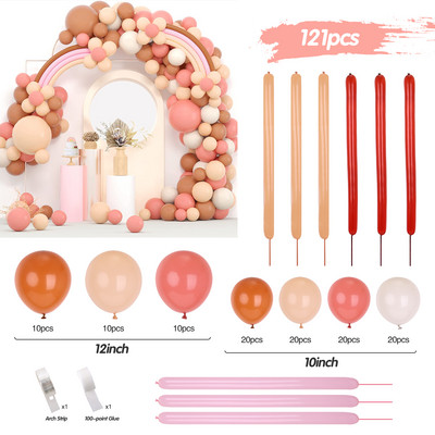 Macaron Rožinis balionas Girliandos Arka Sveikiname kūdikio dušą Valentino diena Gimtadienio vakarėlis Vestuvių papuošimas Jubiliejus Latekso balionas