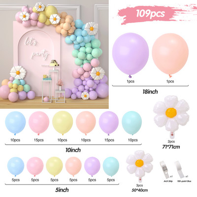 Macaron Rožinis balionas Girliandos Arka Sveikiname kūdikio dušą Valentino diena Gimtadienio vakarėlis Vestuvių papuošimas Jubiliejus Latekso balionas