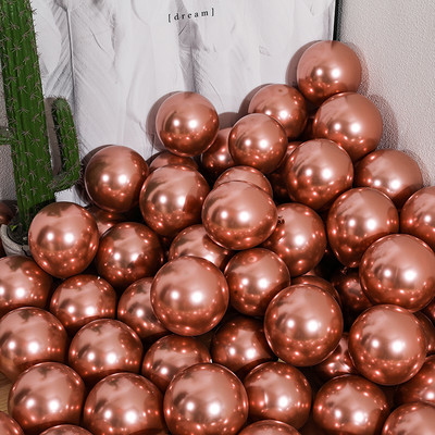 50 ΤΕΜ Χρυσό Ασημί Μαύρο Μεταλλικό Λατέξ Χριστουγεννιάτικα Μπαλόνια ντους μωρού Γάμος Απόκριες Πρωτοχρονιάτικες Διακοσμήσεις για πάρτι γενεθλίων Globos