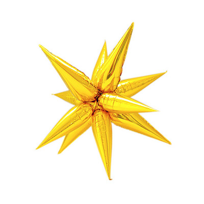 12 buc. Baloane cu stele de explozie, petrecere de aniversare, ceremonie de deschidere, decorare pentru nunta, picătură de apă, con, baloane din folie, articole pentru petreceri