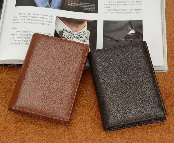 Puhas meeste rahakott kahes värvitoonis