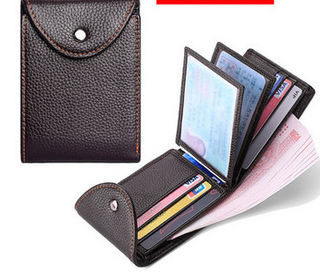 Νέο μοντέλο ανδρικό πορτοφόλι με θήκη για κάρτες και λογαριασμούς