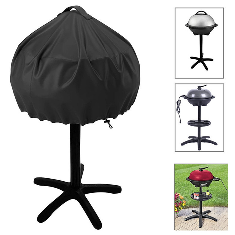 Capac pentru grătar pentru grătar de grădină în aer liber Capac rotund pentru grătar rezistent la praf și UV