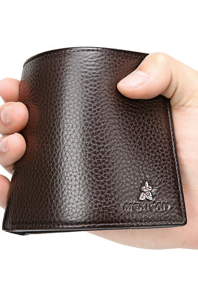 Portofel barbati din piele ecologica mai multe modele cu inscriptie