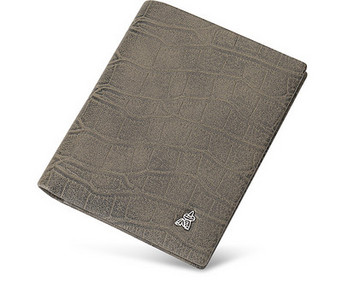 Nahast rahakott - metallelemendiga