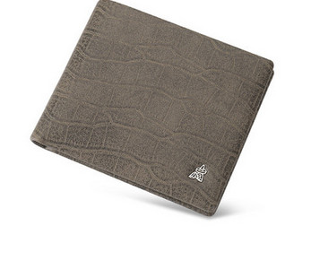 Nahast rahakott - metallelemendiga