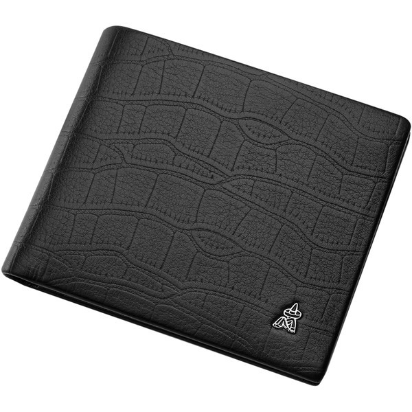 Nahast rahakott - metallelemendiga