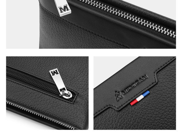 Portofel barbatesc - cu inchizator metalic