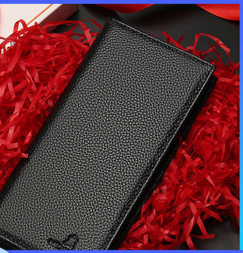 Portofel barbatesc din piele cu compartiment pentru carduri