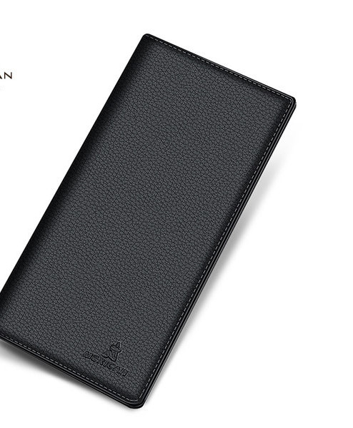 Portofel barbatesc din piele cu compartiment pentru carduri