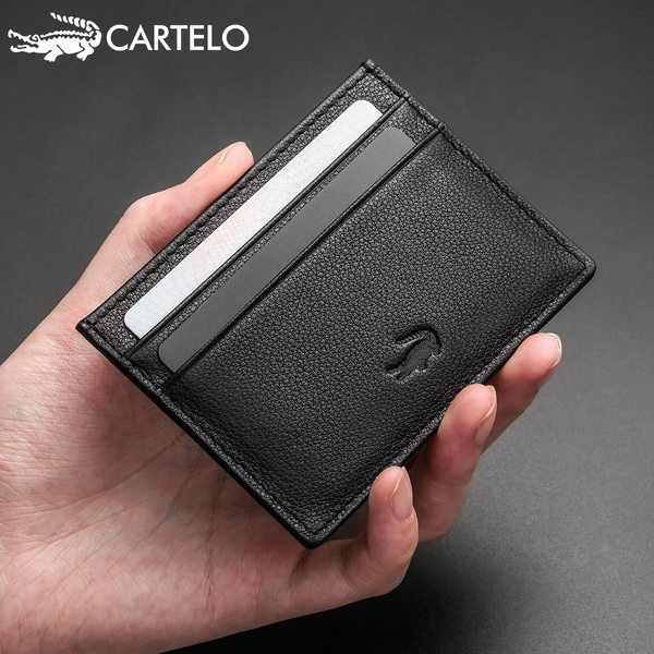 Portofel pentru documente din piele pentru bărbați