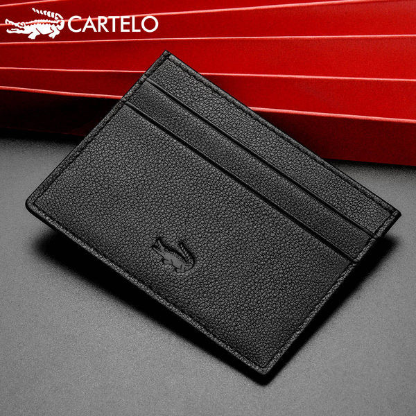 Portofel pentru documente din piele pentru bărbați